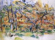 and tree house Paul Cezanne